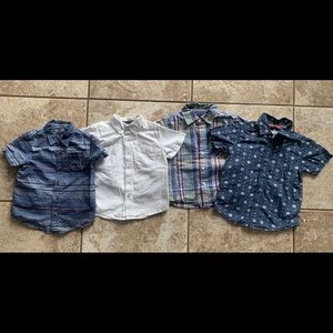 Boys Button up Collared Shirts